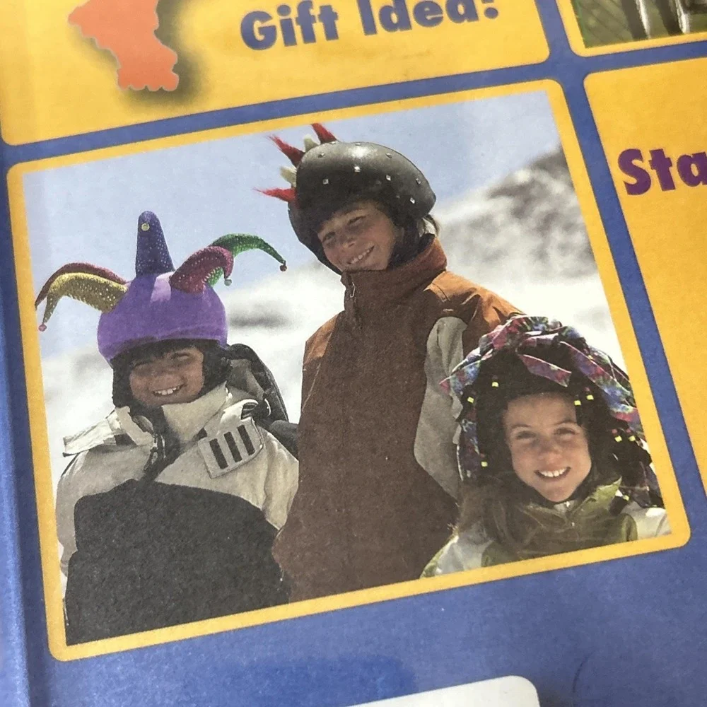 Helmet Headz Multi-Sport kids Helmet Covers 2 OSFA Puffer Fish Jester Costume